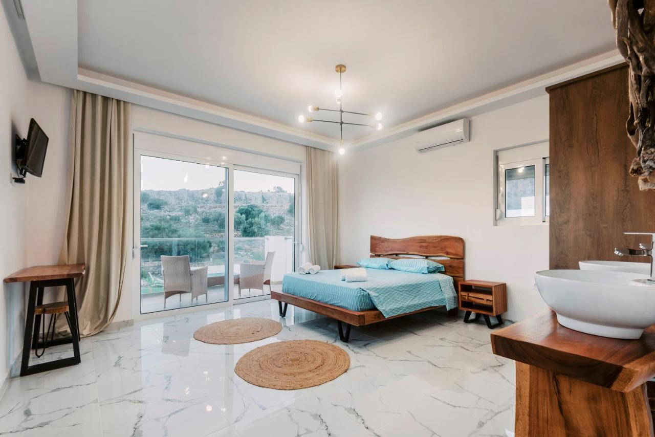 Lindos Villa Natura By Rhodes Villas Buitenkant foto