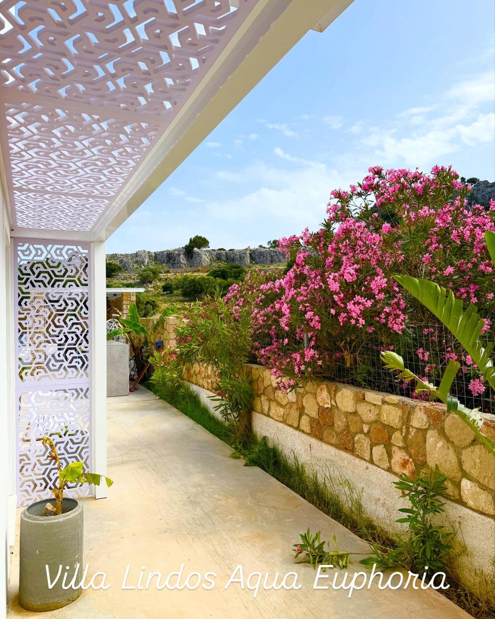 Lindos Villa Natura By Rhodes Villas Buitenkant foto